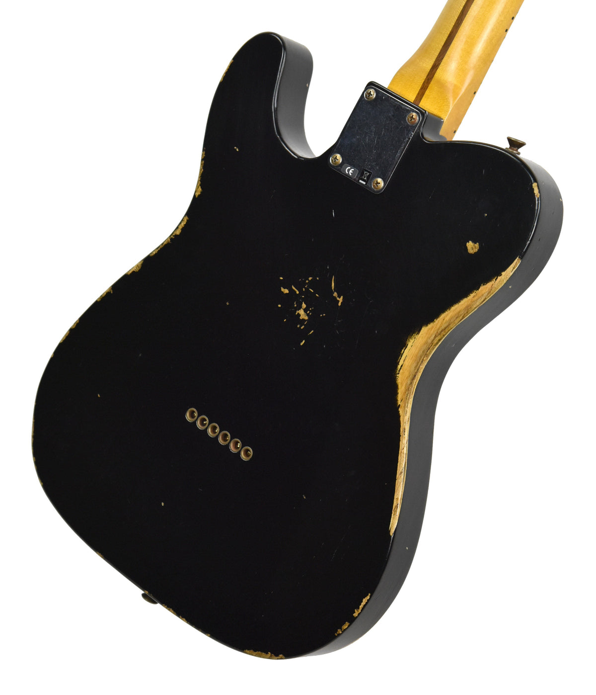 Fender Custom Shop 50s Telecaster Relic 1 Piece Ash in Black R108667