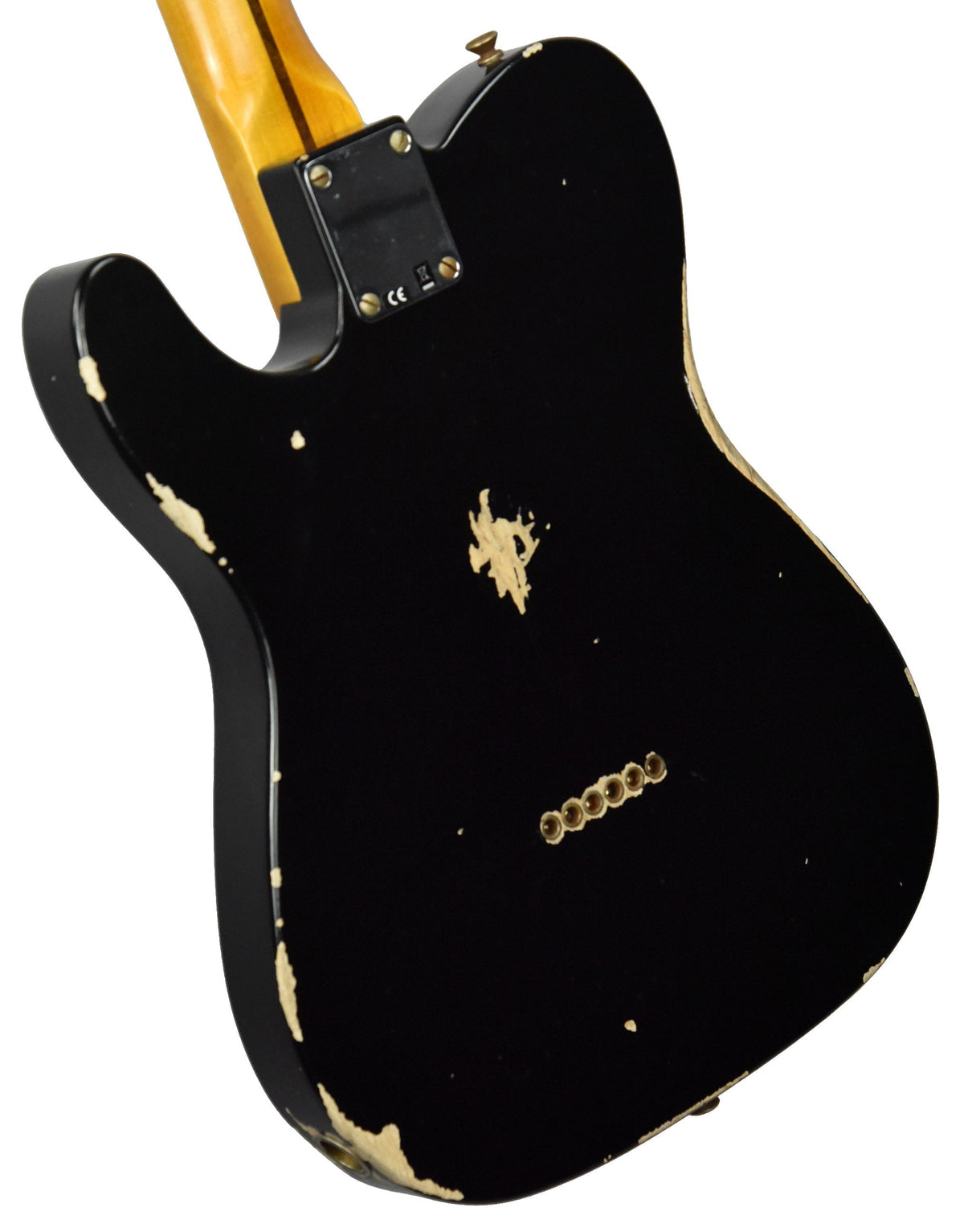 Fender Custom Shop 50s Telecaster Relic 1 Piece Ash in Black R108736