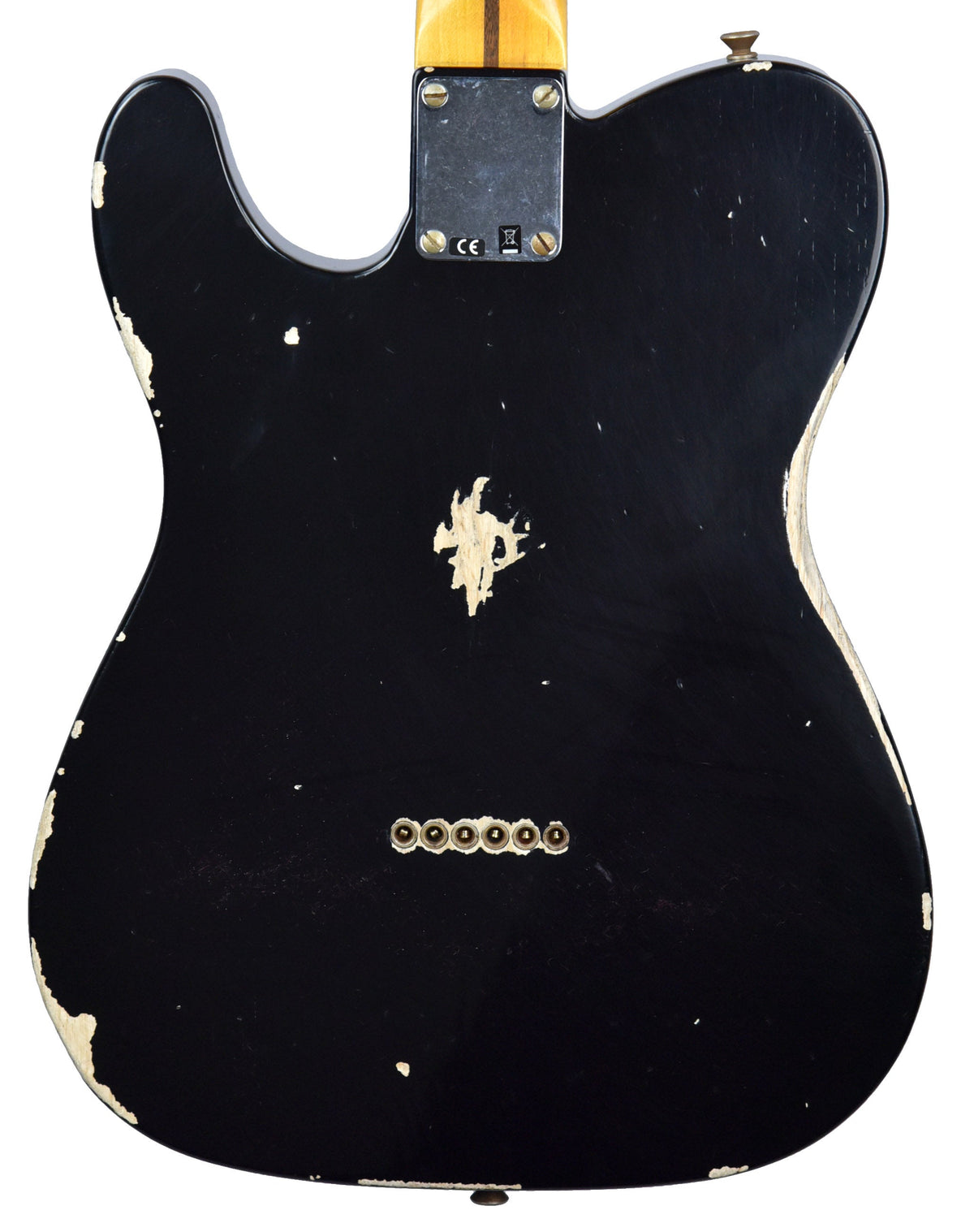 Fender Custom Shop 50s Telecaster Relic 1 Piece Ash in Black R108736