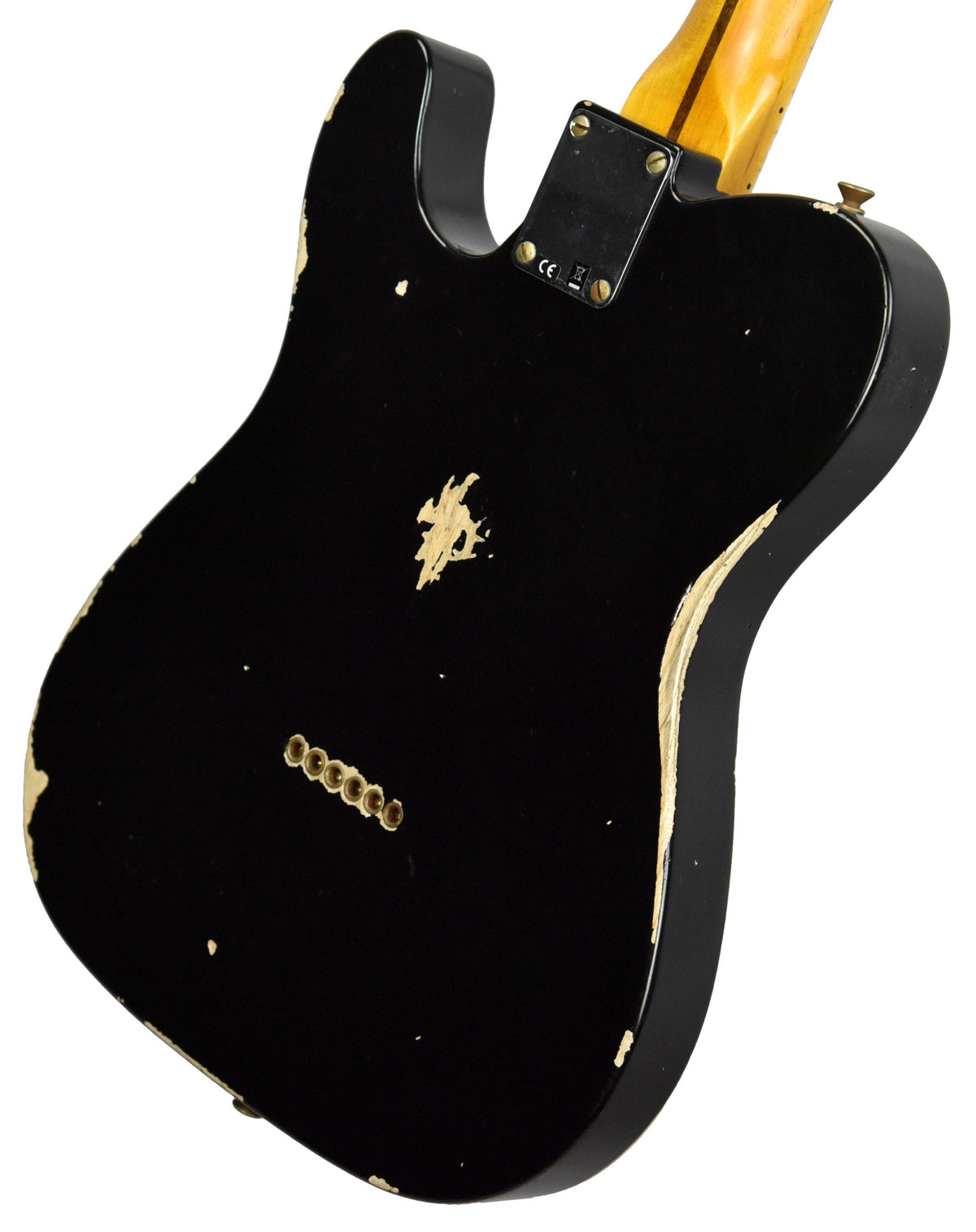 Fender Custom Shop 50s Telecaster Relic 1 Piece Ash in Black R108736