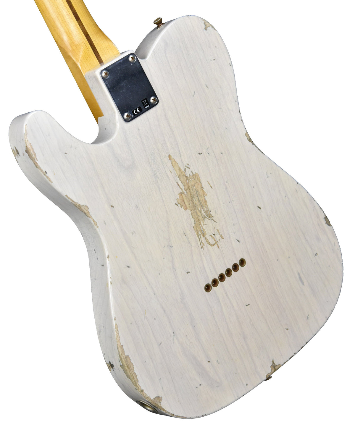 Fender Custom Shop 50s Telecaster Relic 1 Piece Ash in Aged White Blonde R108960
