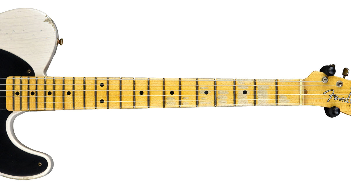 Fender Custom Shop 50s Telecaster Relic 1 Piece Ash in Aged White Blonde R108960