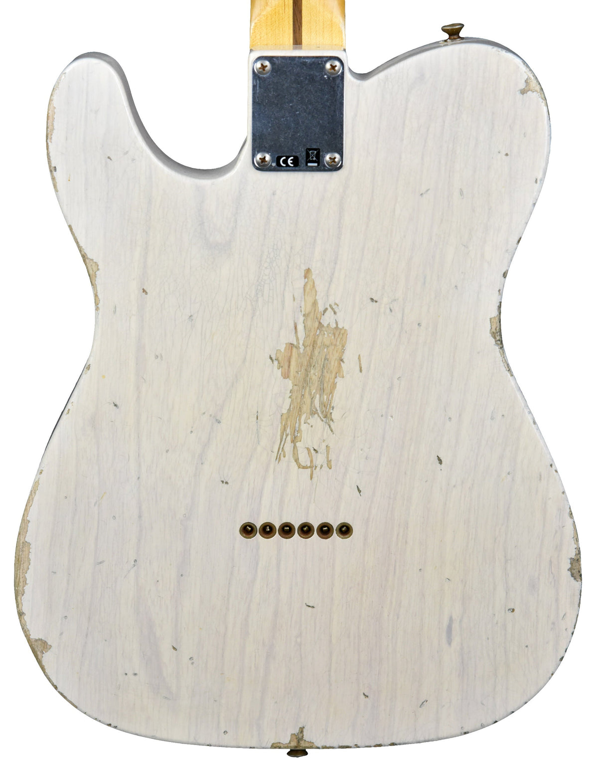 Fender Custom Shop 50s Telecaster Relic 1 Piece Ash in Aged White Blonde R108960