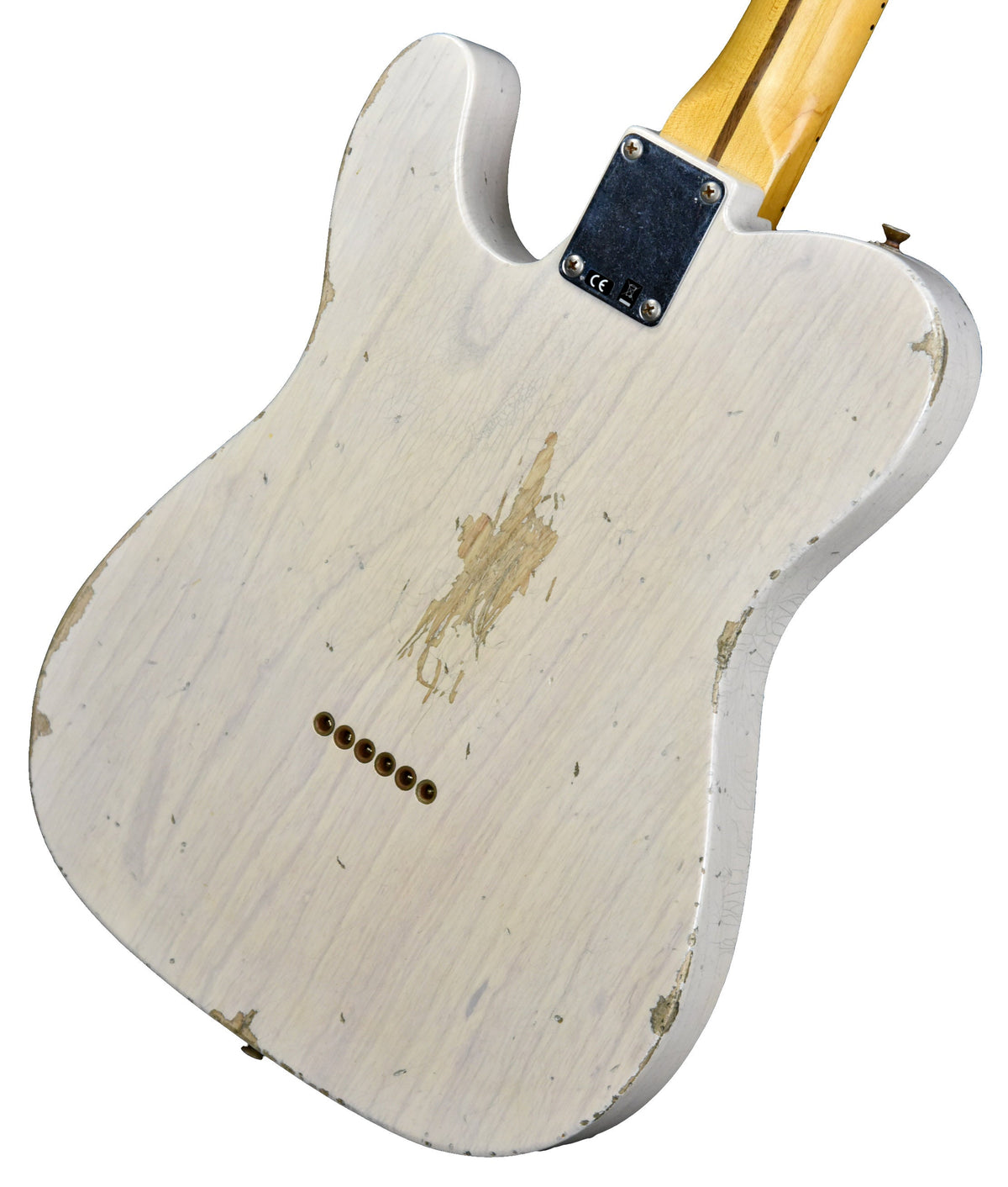 Fender Custom Shop 50s Telecaster Relic 1 Piece Ash in Aged White Blonde R108960