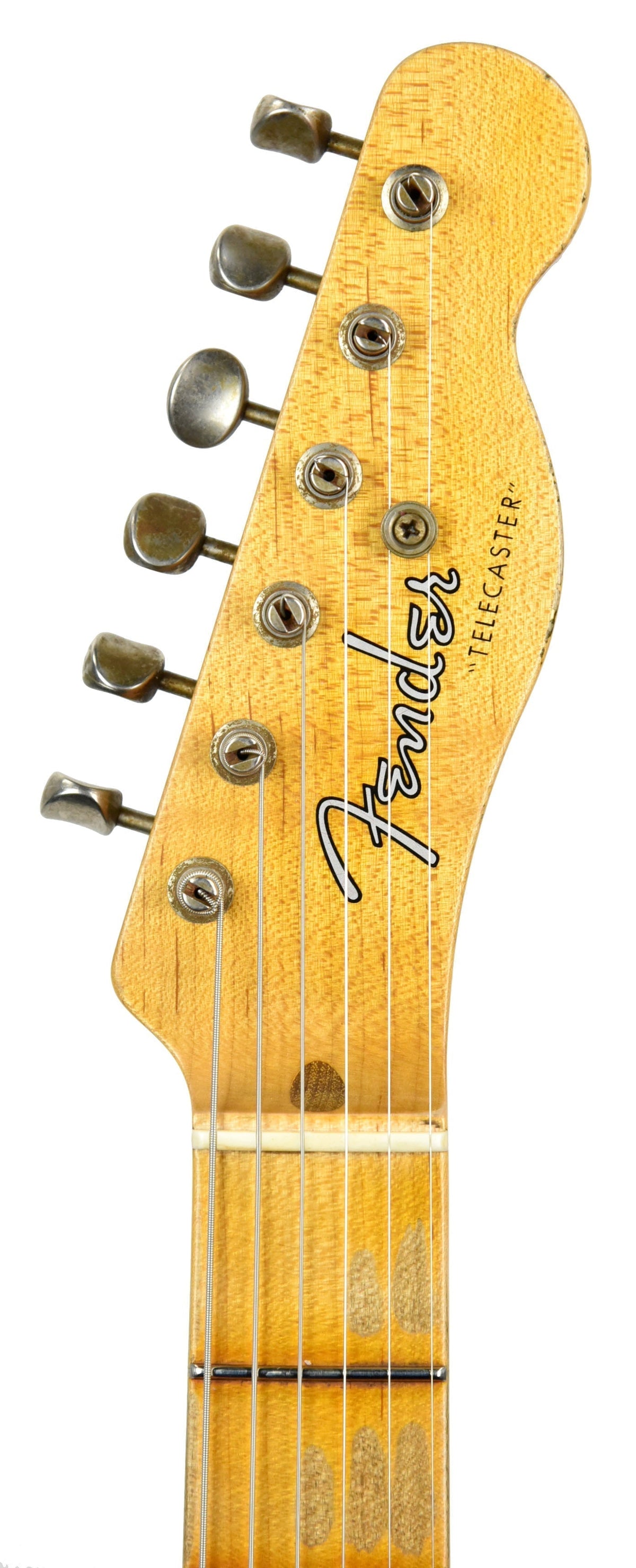 Fender Custom Shop 50s Telecaster Relic 1 Piece Ash in Black R106315