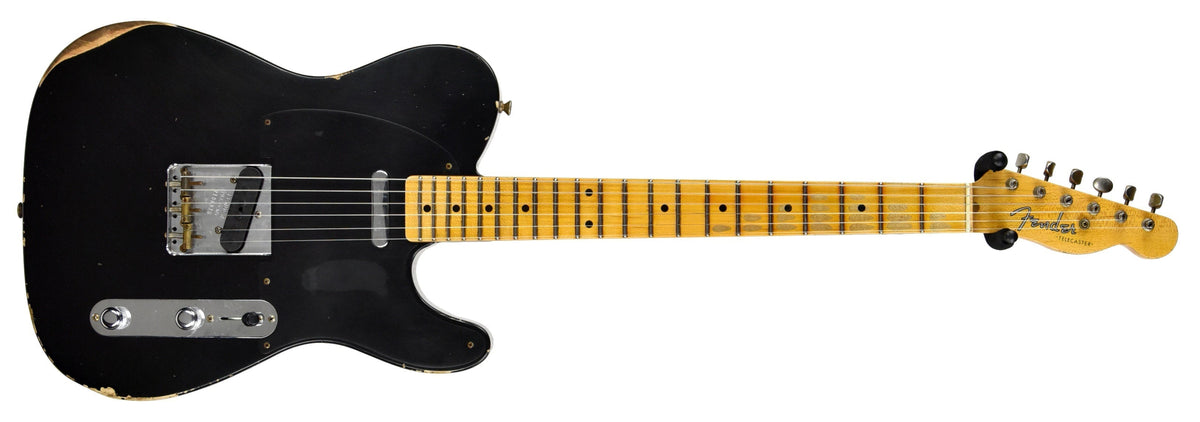 Fender Custom Shop 50s Telecaster Relic 1 Piece Ash in Black R106315