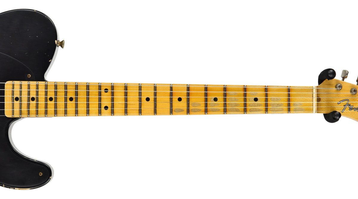 Fender Custom Shop 50s Telecaster Relic 1 Piece Ash in Black R106315