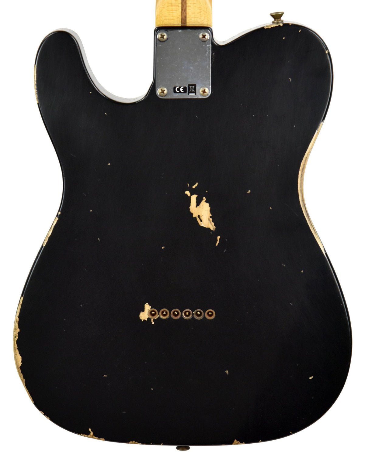 Fender Custom Shop 50s Telecaster Relic 1 Piece Ash in Black R106315