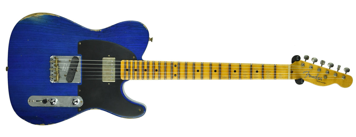 Fender Custom Shop 1952 HS Telecaster Relic in Cobalt Blue R104427
