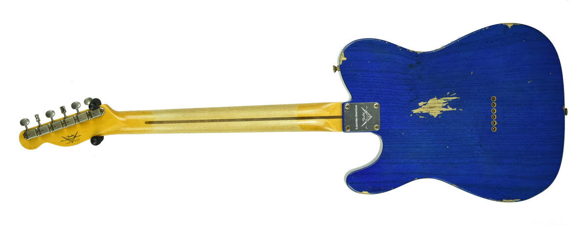 Fender Custom Shop 1952 HS Telecaster Relic in Cobalt Blue R104427
