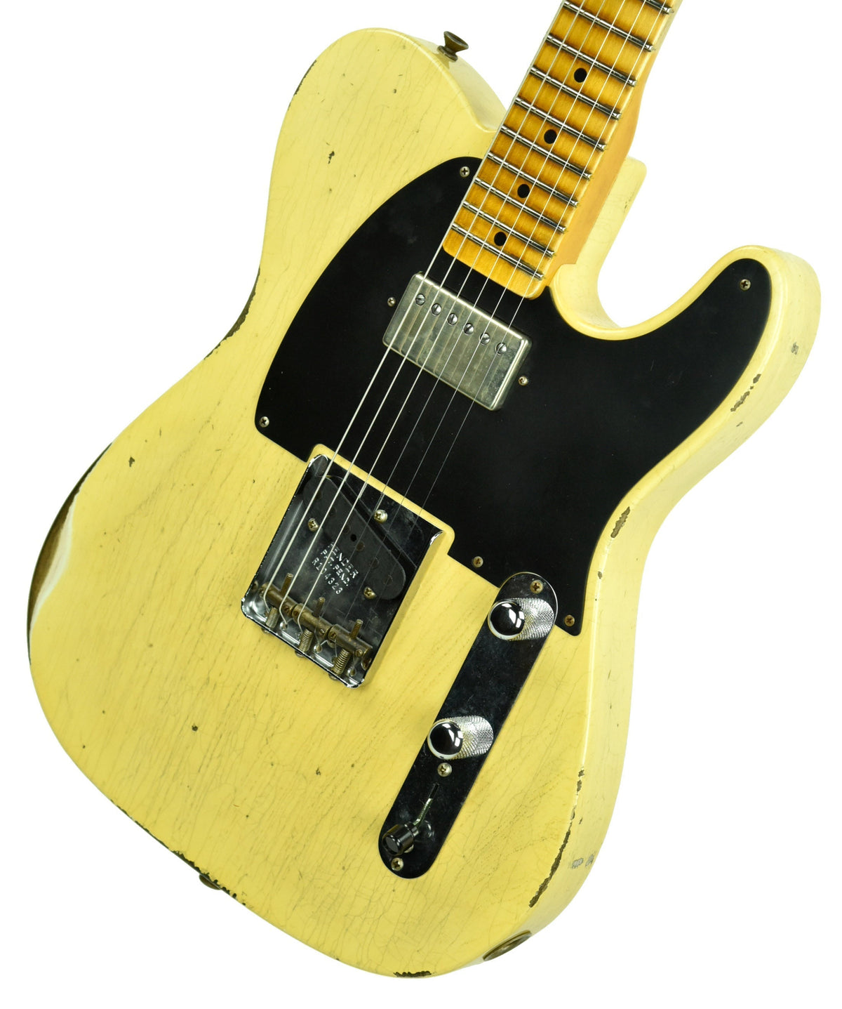 Fender Custom Shop 52 HS Telecaster Relic in Faded Nocaster Blonde R104323