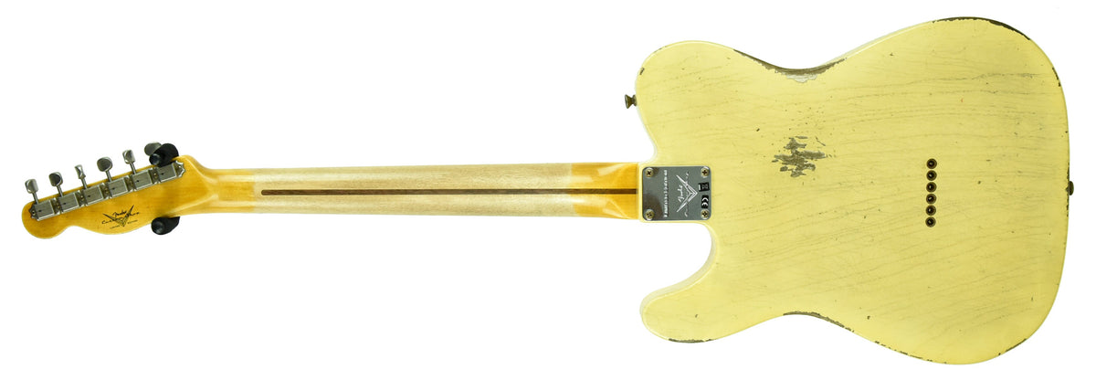 Fender Custom Shop 52 HS Telecaster Relic in Faded Nocaster Blonde R104323