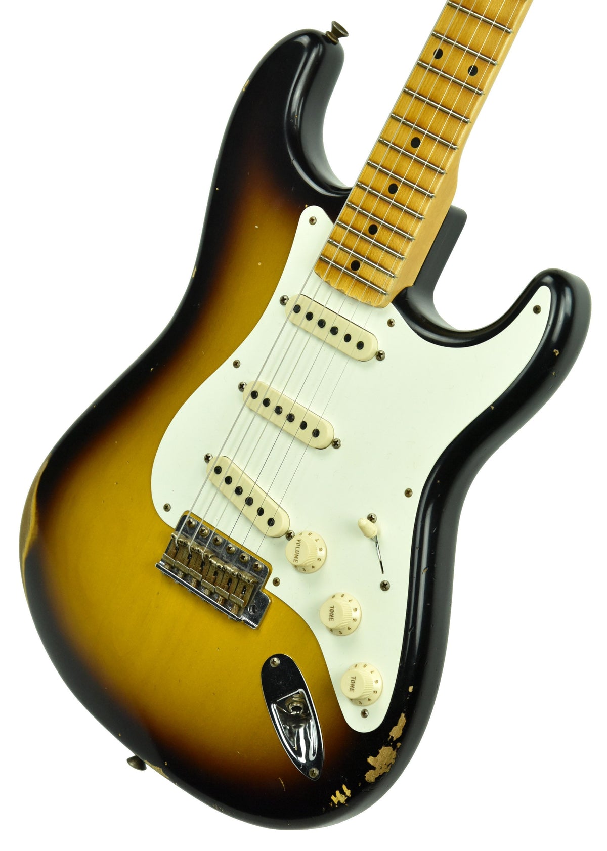 Fender Custom Shop 1957 Stratocaster Relic in Two Tone Sunburst R103323