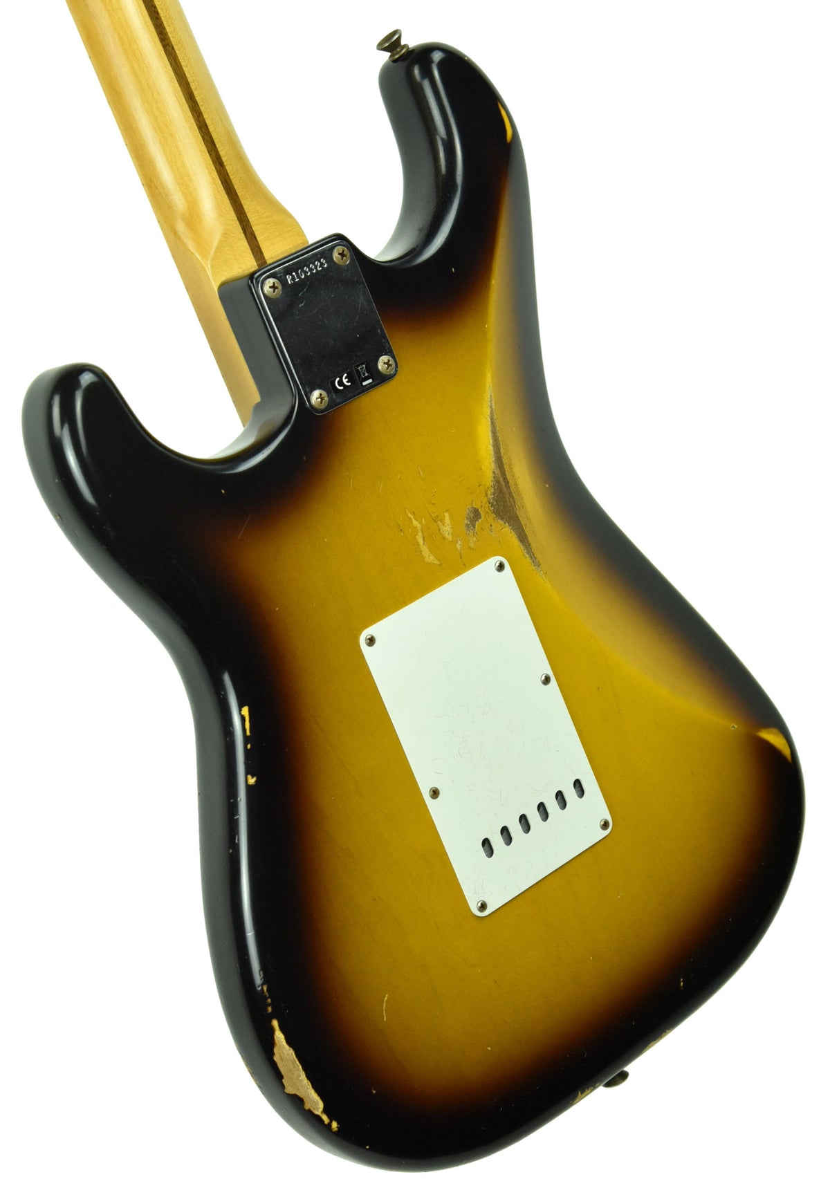 Fender Custom Shop 1957 Stratocaster Relic in Two Tone Sunburst R103323