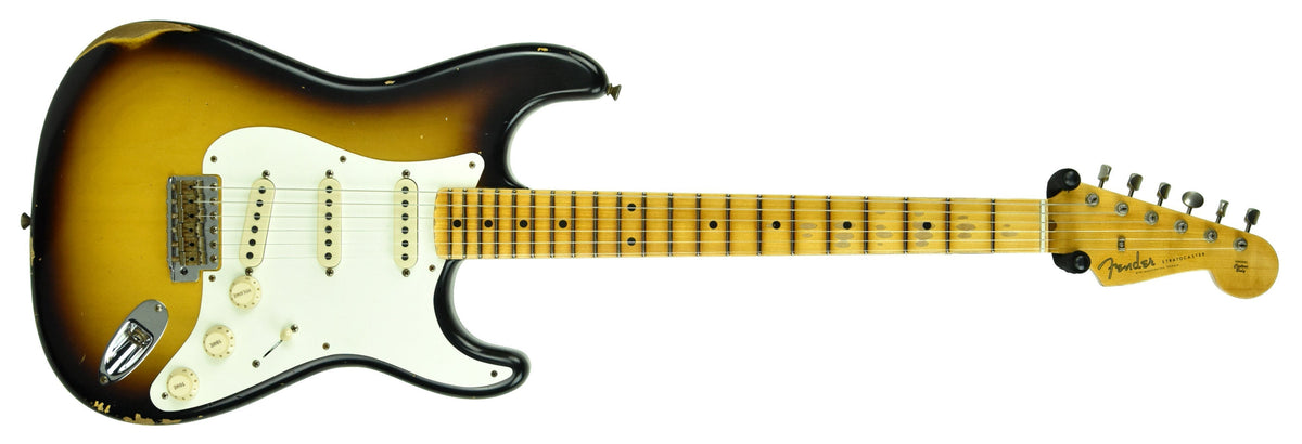 Fender Custom Shop 1957 Stratocaster Relic in Two Tone Sunburst R103323