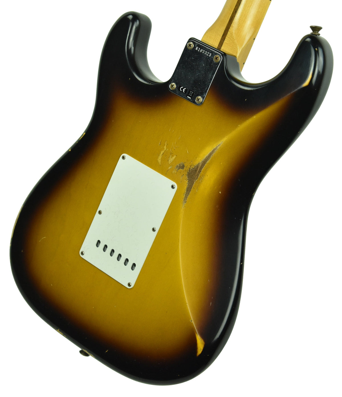 Fender Custom Shop 1957 Stratocaster Relic in Two Tone Sunburst R103323