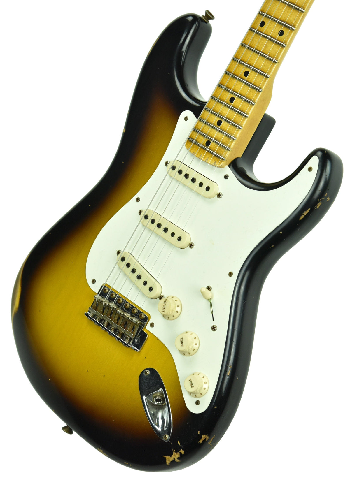 Fender Custom Shop 57 Stratocaster Relic in Two Tone Sunburst R102179
