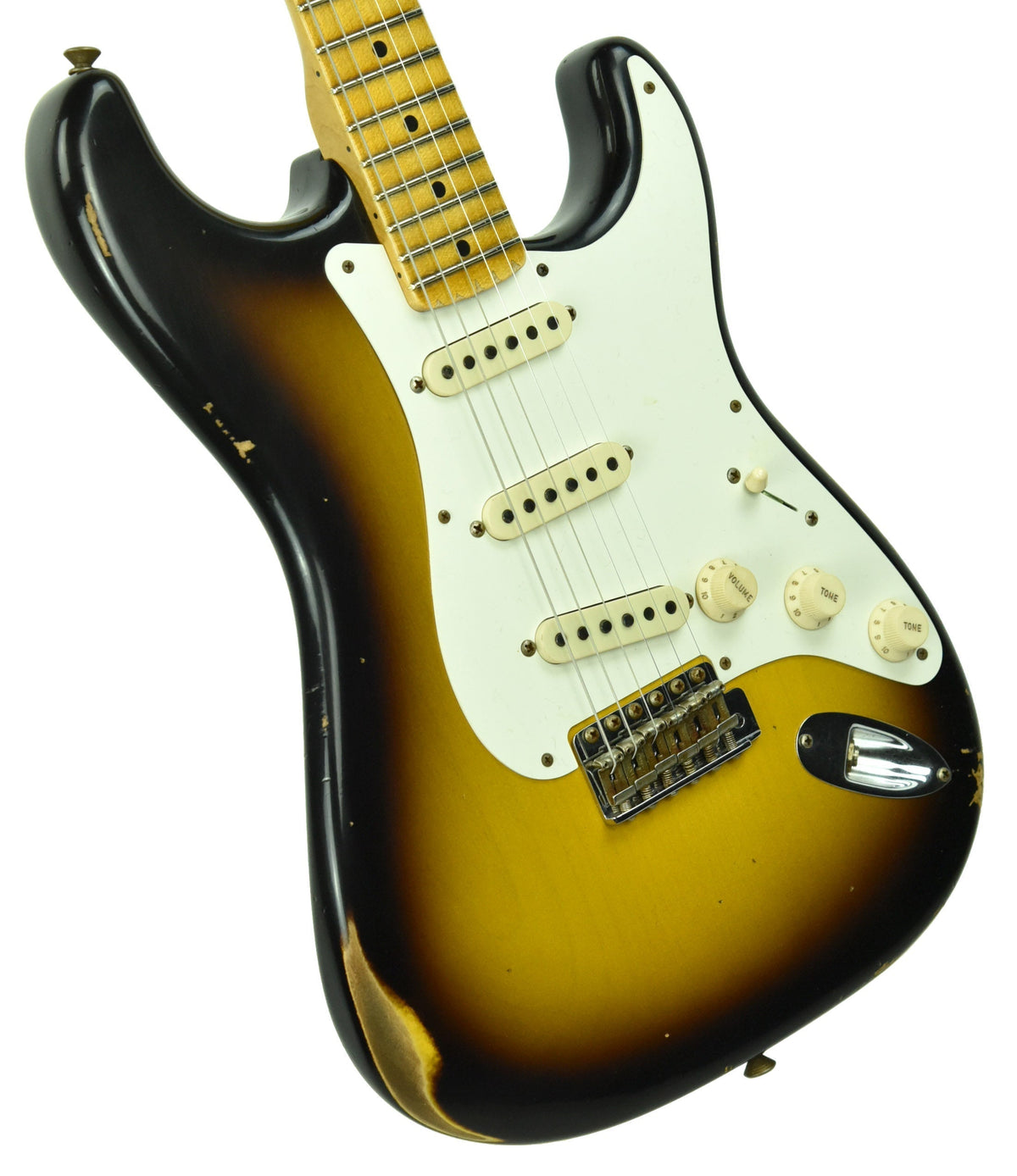 Fender Custom Shop 57 Stratocaster Relic in Two Tone Sunburst R102179