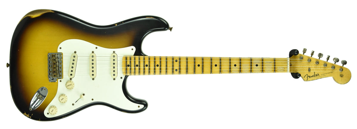 Fender Custom Shop 57 Stratocaster Relic in Two Tone Sunburst R102179
