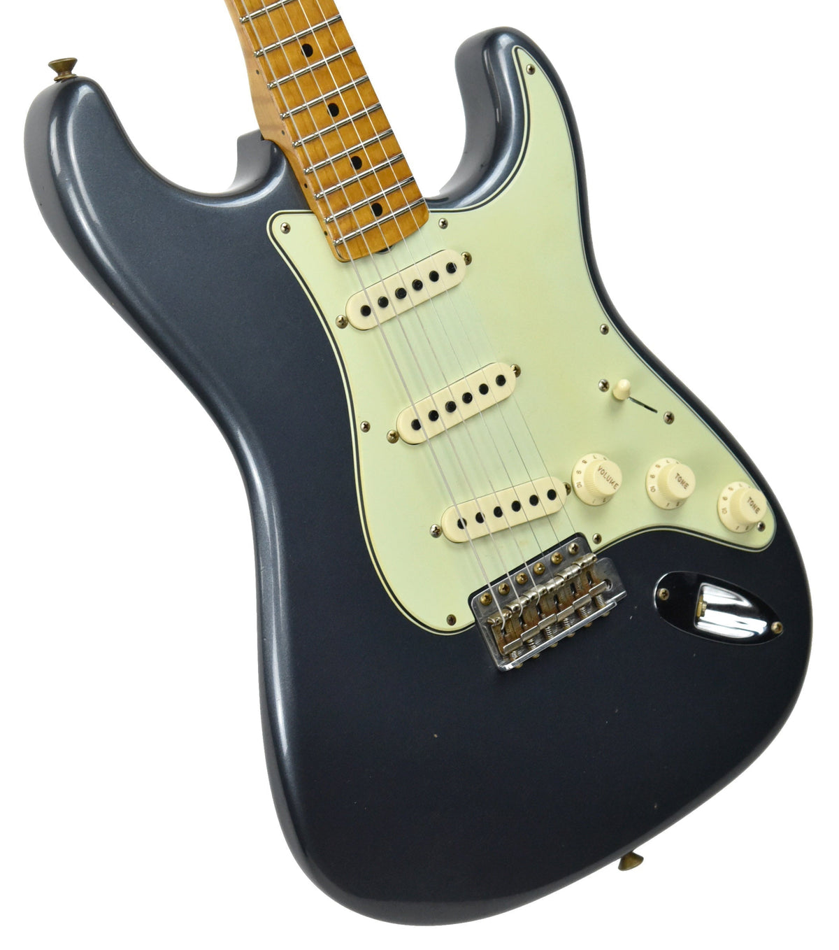 Fender Custom Shop 59 Special Stratocaster Journeyman Relic in Charcoal Frost Metallic CZ548328