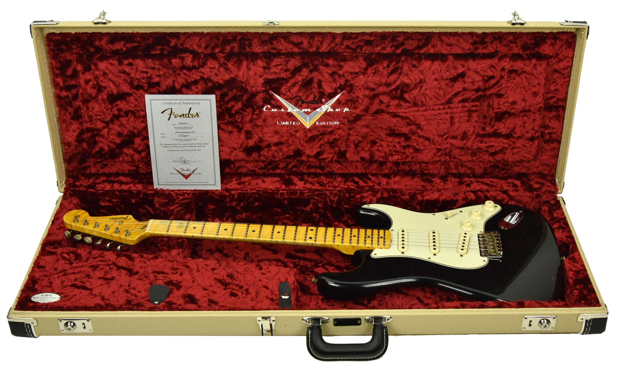 Fender Custom Shop 59 Special Stratocaster Journeyman Relic in Black CZ549771