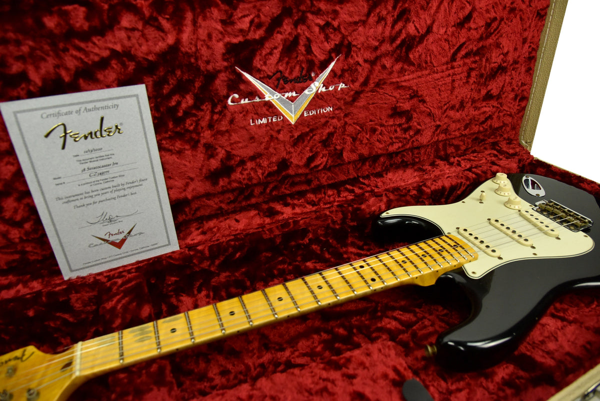 Fender Custom Shop 59 Special Stratocaster Journeyman Relic in Black CZ549771