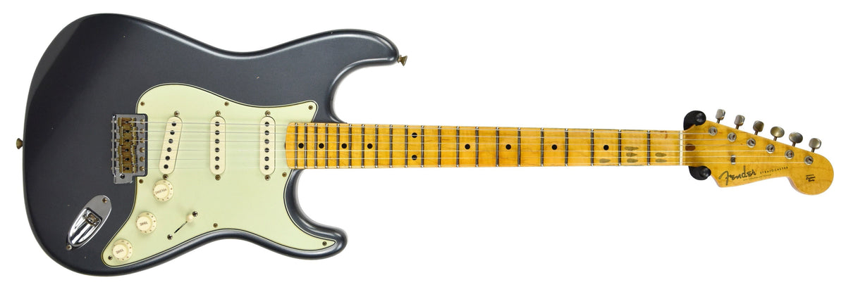 Fender Custom Shop 59 Special Stratocaster Journeyman Relic in Charcoal Frost Metallic CZ550372