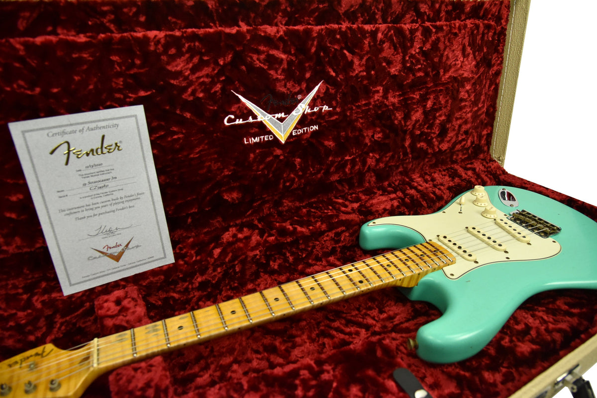 Fender Custom Shop 59 Special Stratocaster Journeyman Relic in Sea Foam Green CZ549851