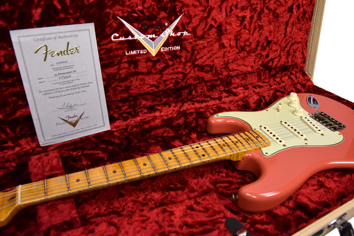 Fender Custom Shop 59 Special Stratocaster Journeyman Relic in Tahitian Coral CZ550516