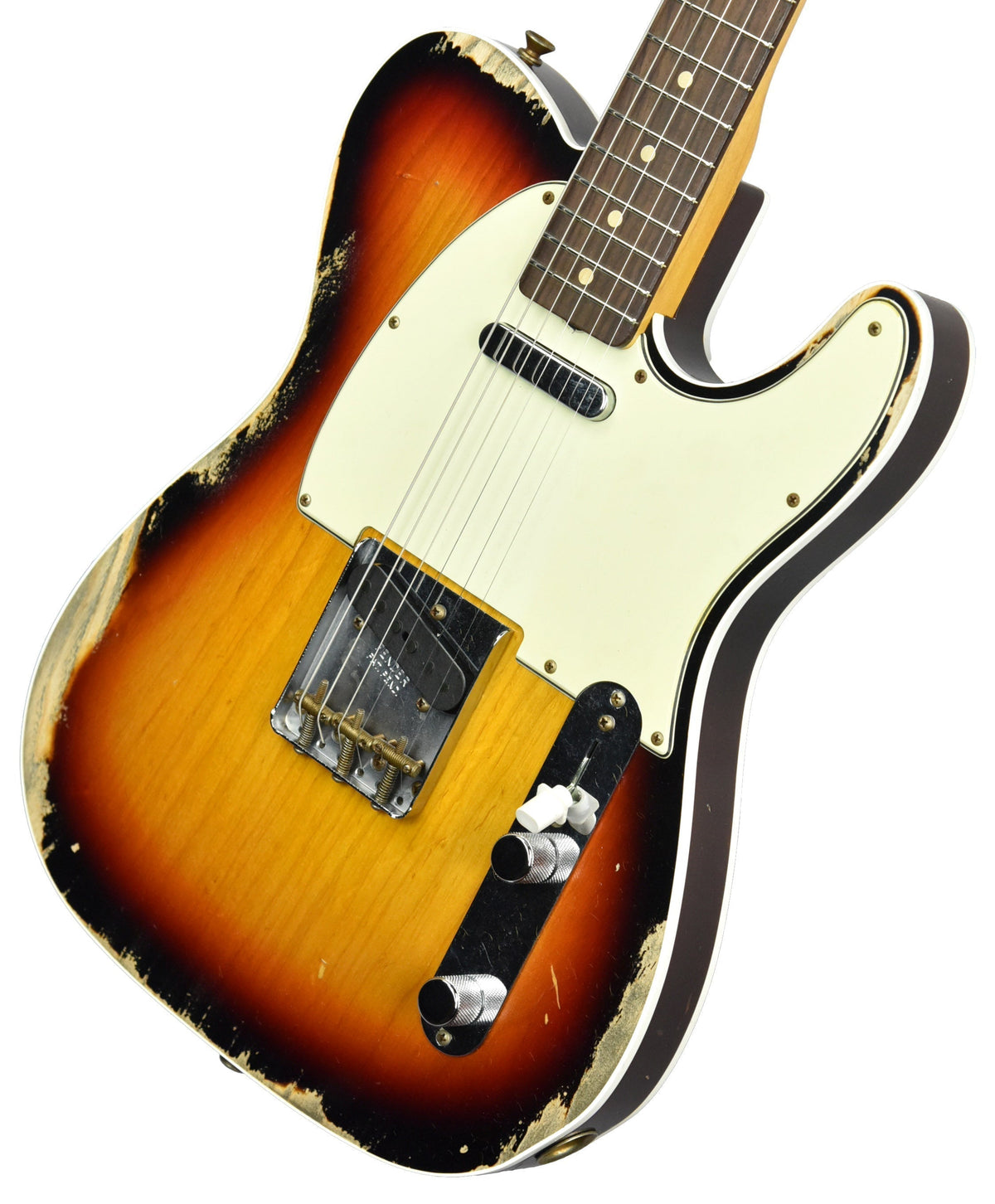 Fender Custom Shop 1960 Telecaster Custom Relic in Three Tone Sunburst R107991