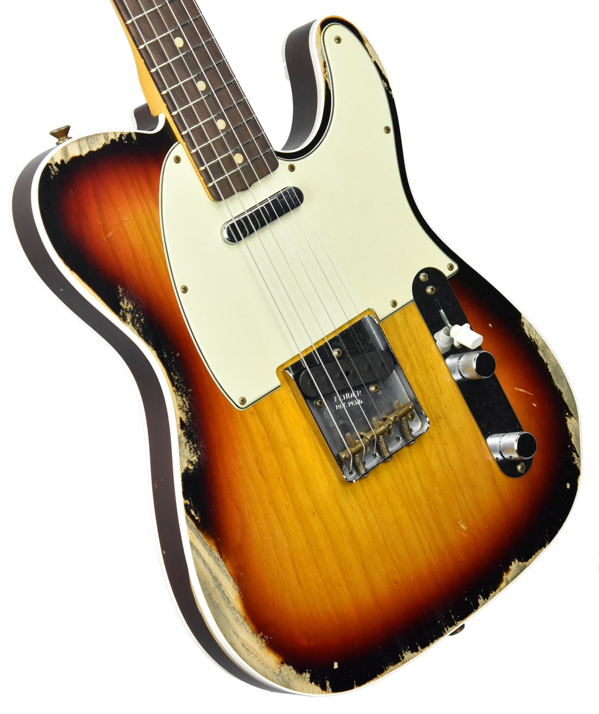 Fender Custom Shop 1960 Telecaster Custom Relic in Three Tone Sunburst R107991