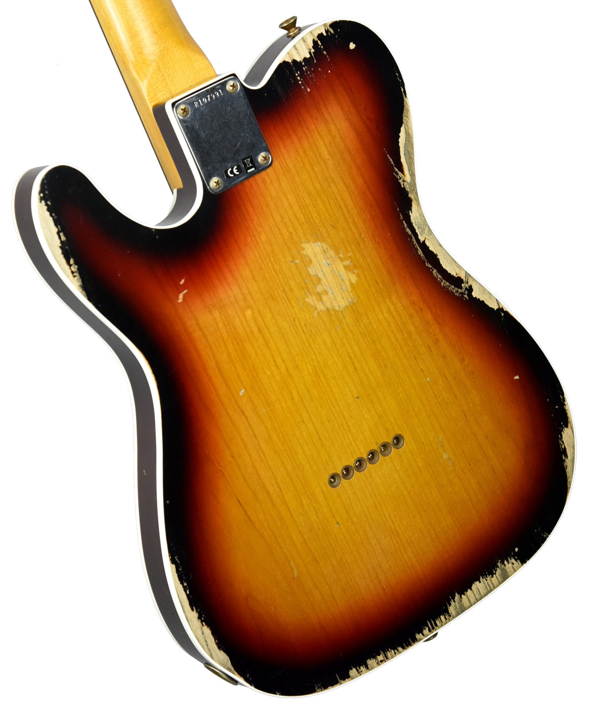Fender Custom Shop 1960 Telecaster Custom Relic in Three Tone Sunburst R107991