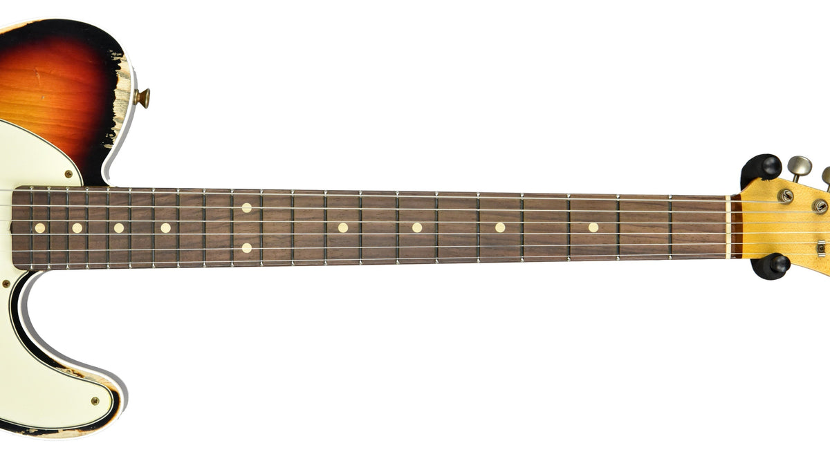 Fender Custom Shop 1960 Telecaster Custom Relic in Three Tone Sunburst R107991