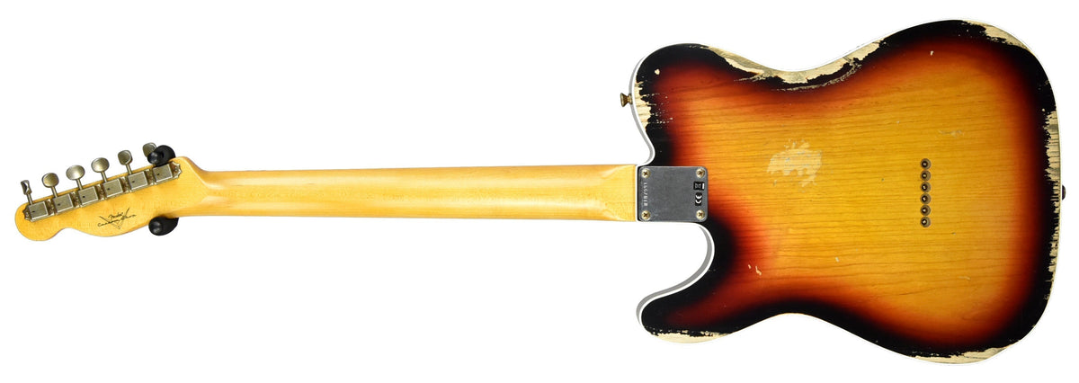 Fender Custom Shop 1960 Telecaster Custom Relic in Three Tone Sunburst R107991