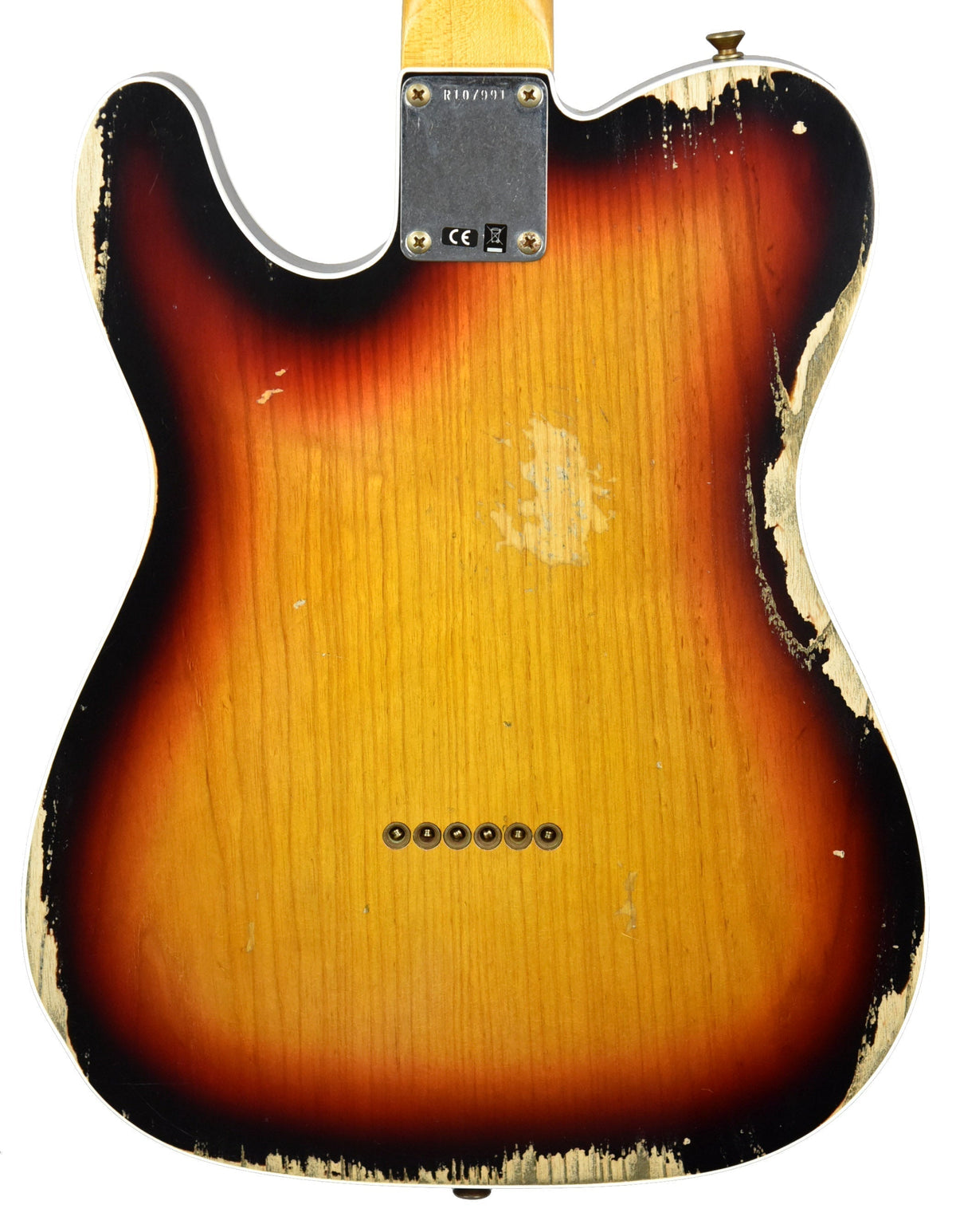 Fender Custom Shop 1960 Telecaster Custom Relic in Three Tone Sunburst R107991