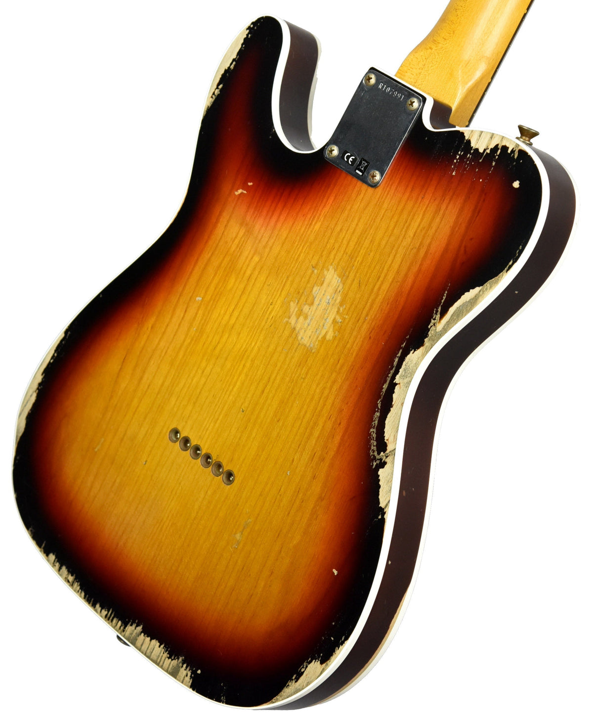 Fender Custom Shop 1960 Telecaster Custom Relic in Three Tone Sunburst R107991