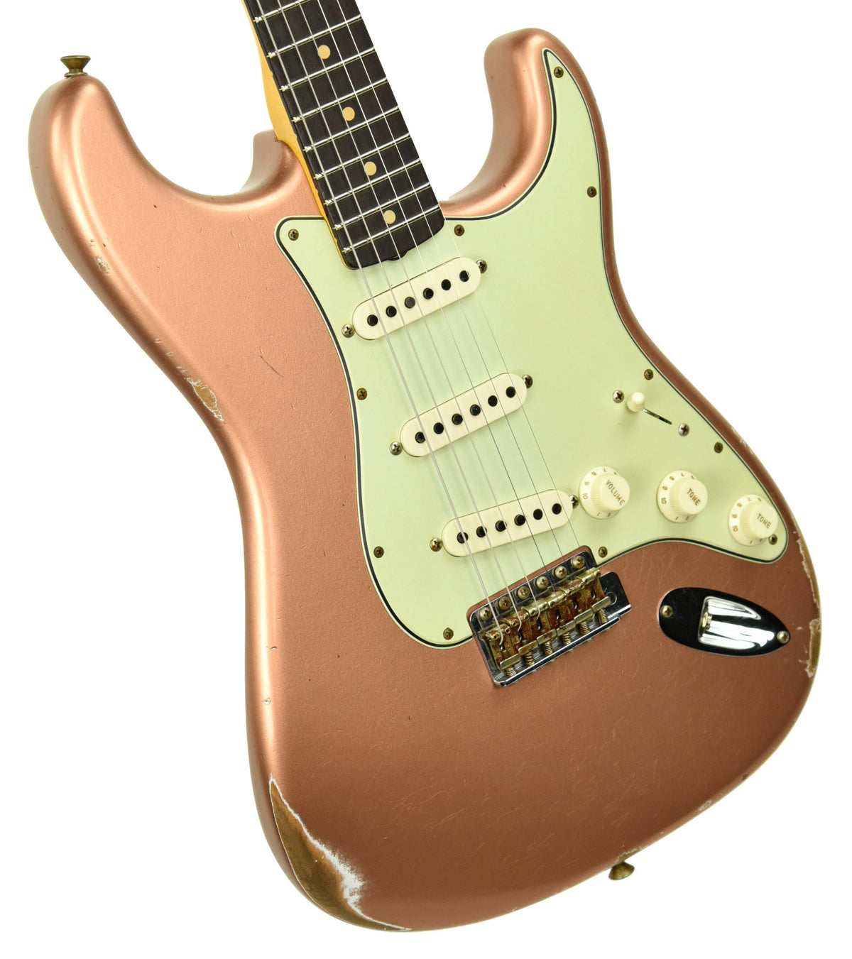 Fender Custom Shop 1961 Stratocaster Relic in Copper CZ548809