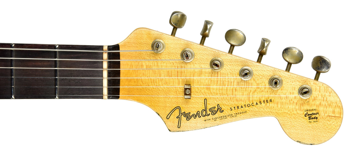 Fender Custom Shop 61 Stratocaster Relic in Sonic Blue CZ547569