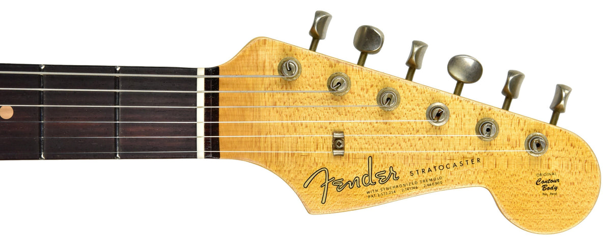 Fender Custom Shop '63 Stratocaster Journeyman Relic 3 Tone Sunburst R107040