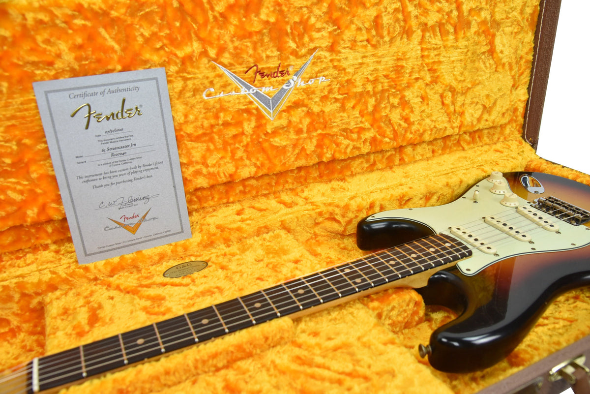 Fender Custom Shop '63 Stratocaster Journeyman Relic 3 Tone Sunburst R107040