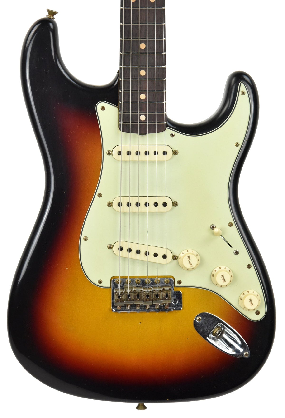 Fender Custom Shop '63 Stratocaster Journeyman Relic 3 Tone Sunburst R107040