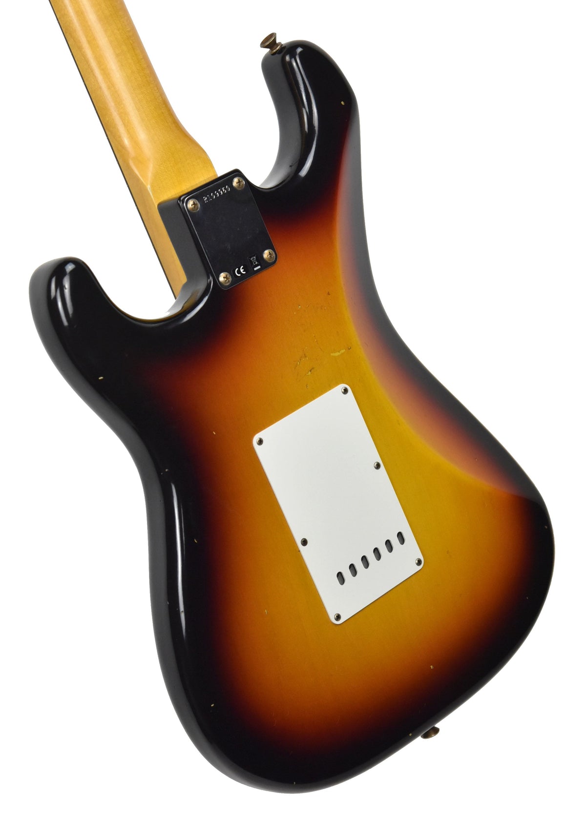 Fender Custom Shop 63 Stratocaster Journeyman Relic Chocolate Three Tone Sunburst R109960