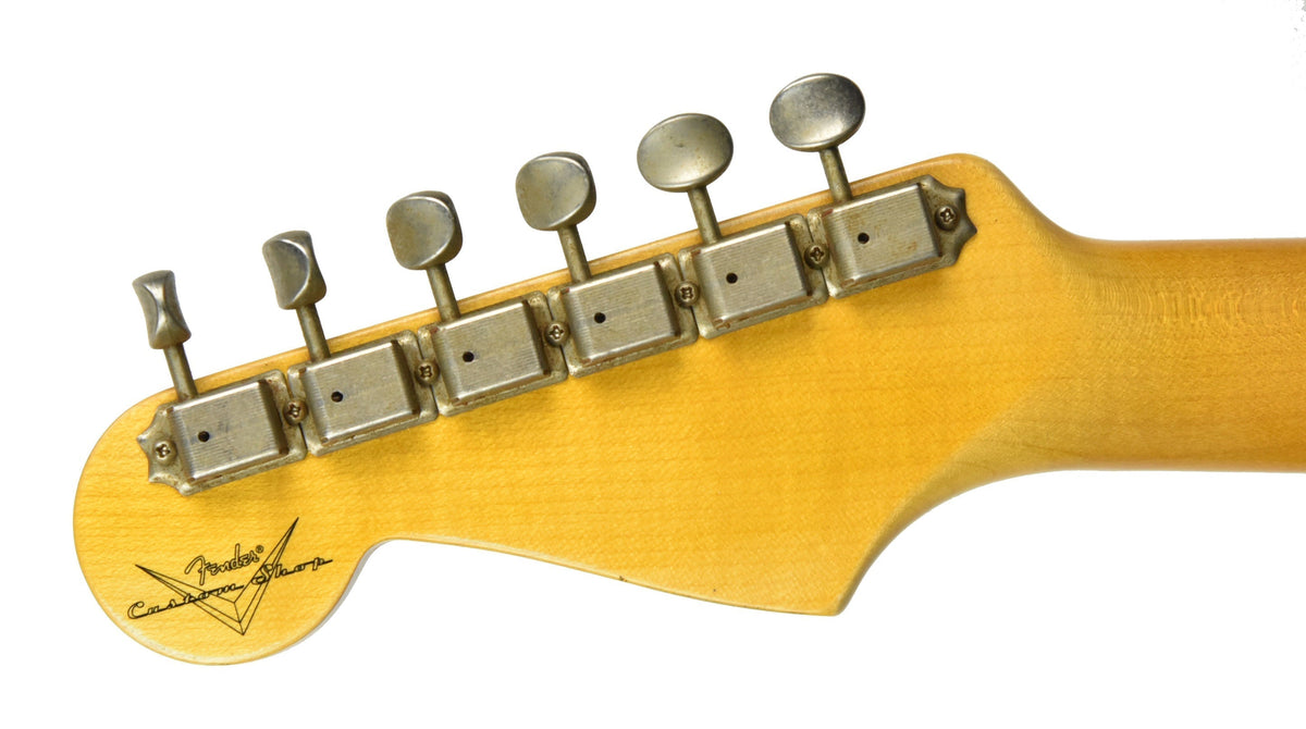 Fender Custom Shop 63 Stratocaster Journeyman Relic Chocolate Three Tone Sunburst R109960