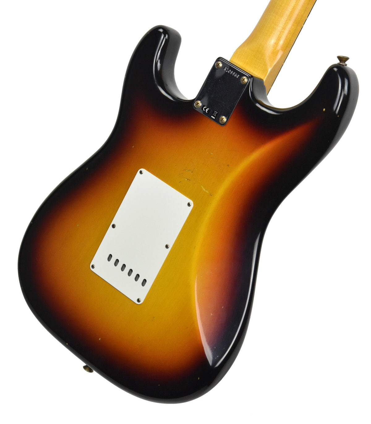 Fender Custom Shop 63 Stratocaster Journeyman Relic Chocolate Three Tone Sunburst R109960