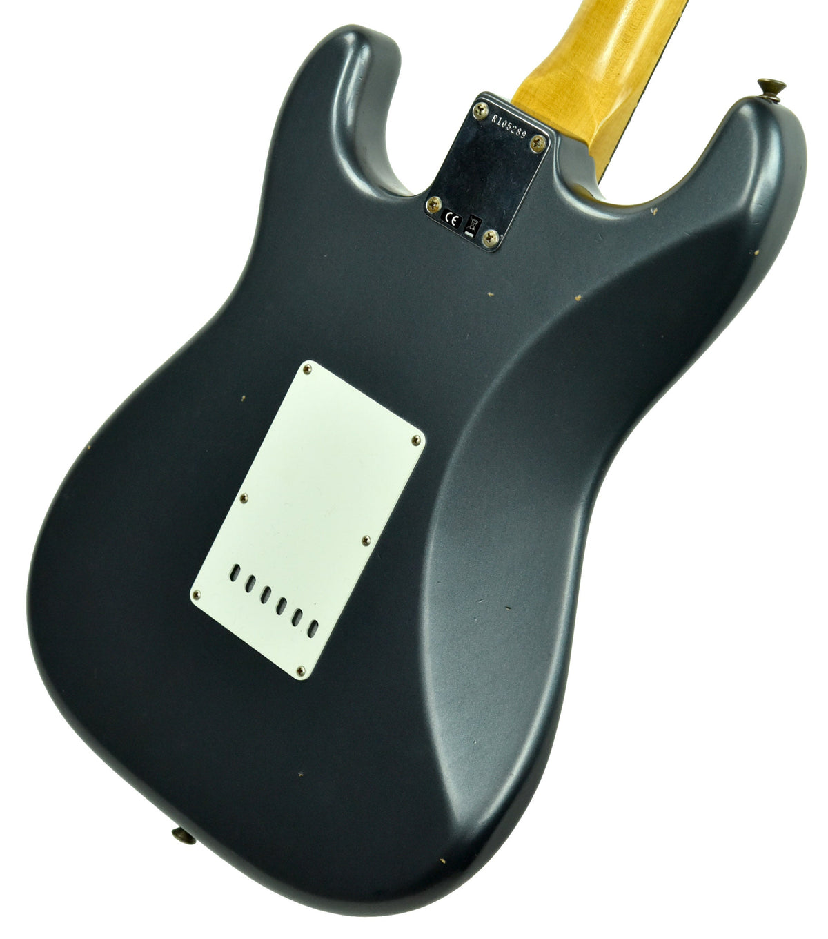 Fender Custom Shop 63 Stratocaster Journeyman Relic in Charcoal Frost Metallic R105289