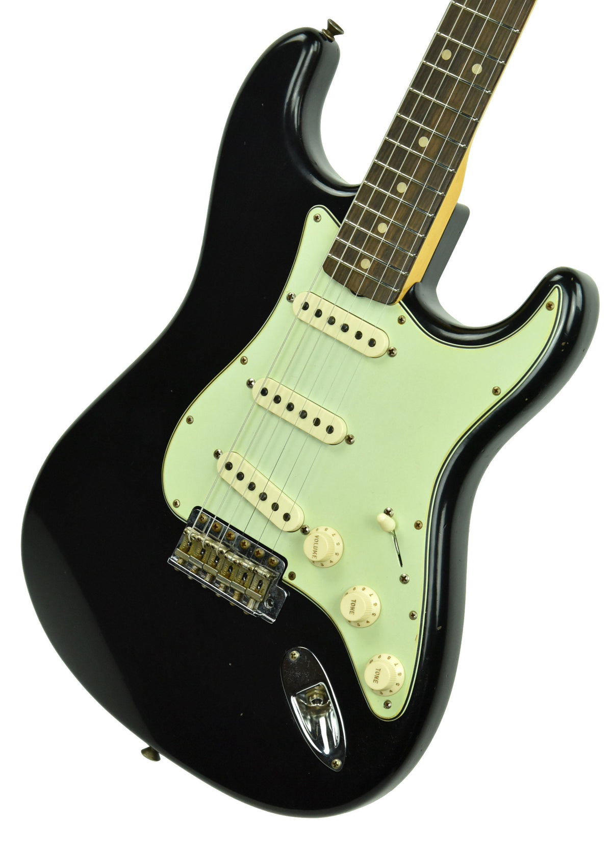 Fender Custom Shop 63 Stratocaster Journeyman Relic in Black R105298
