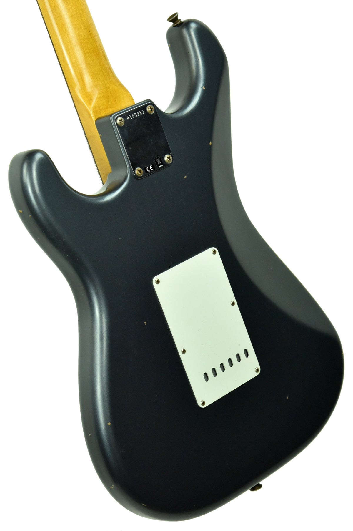 Fender Custom Shop 63 Stratocaster Journeyman Relic in Charcoal Frost Metallic R105289