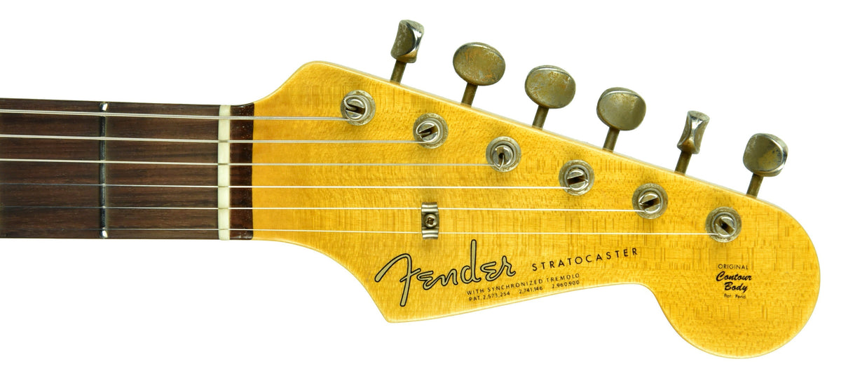 Fender Custom Shop 63 Stratocaster Journeyman Relic in Charcoal Frost Metallic R105289