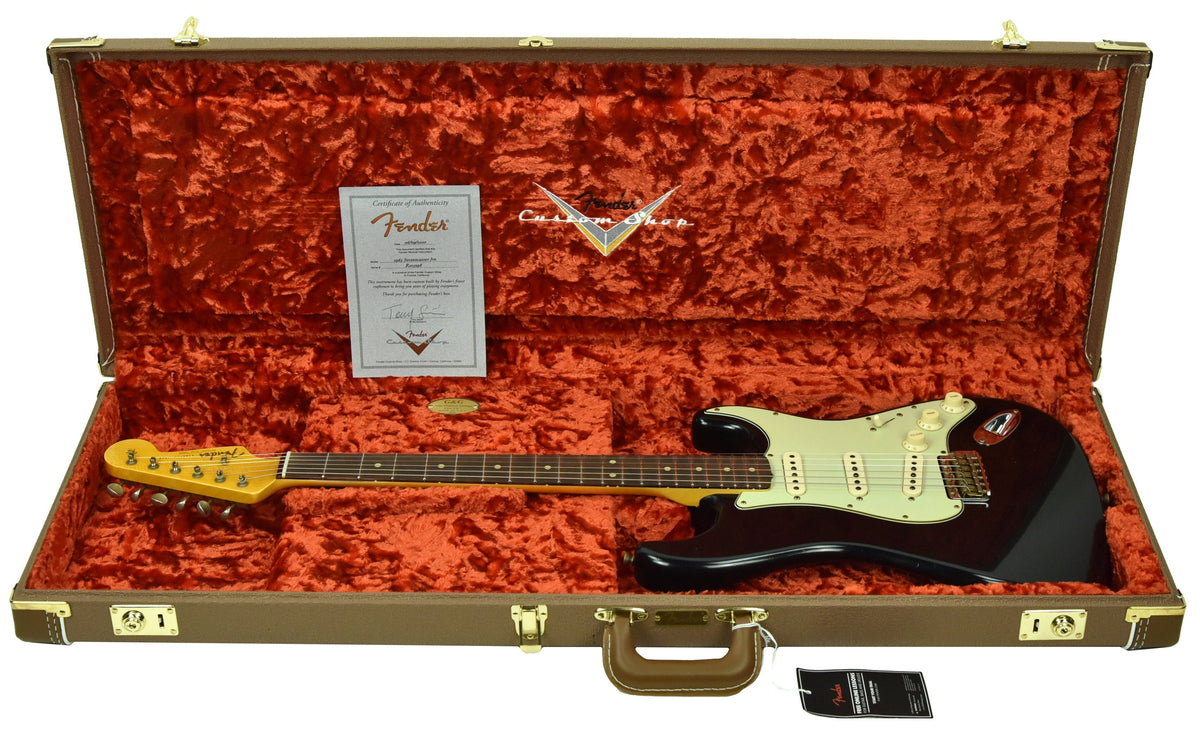 Fender Custom Shop 63 Stratocaster Journeyman Relic in Black R105298