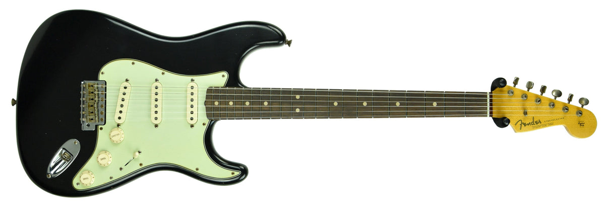Fender Custom Shop 63 Stratocaster Journeyman Relic in Black R105298